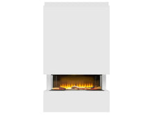 Load image into Gallery viewer, Adam Sahara Pre-Built Media Wall Fireplace Package 1
