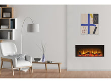 Load image into Gallery viewer, Acantha Aspire 75 Fully Inset Media Wall electric fire
