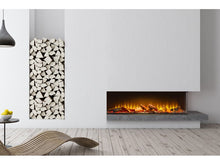 Load image into Gallery viewer, Acantha Aspire 100 Corner View Media Wall Electric fire
