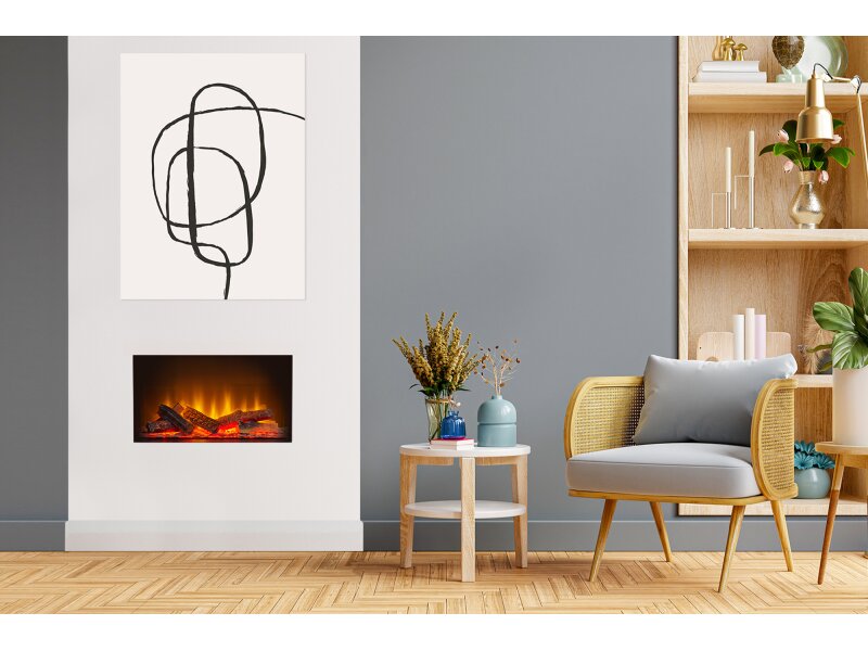 Acantha Aspire 50 Fully Inset Media Wall Electric Fire