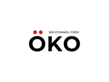 Load image into Gallery viewer, OKO S1 Bio Ethanol Stove with Log Storage in Charcoal Grey
