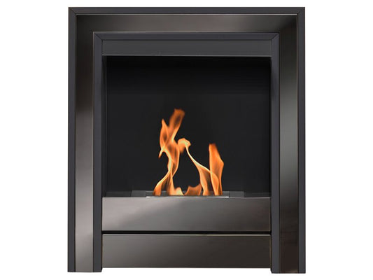 Acantha Argo Bio Ethanol Fire in Black Nickel