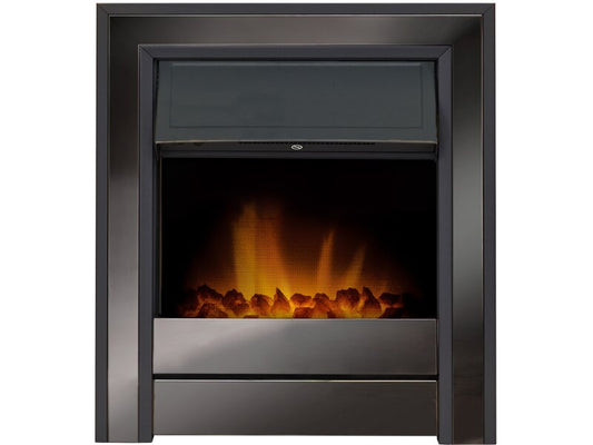 Acantha Argo Electric Fire in Black Nickel