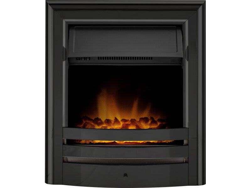 Acantha Vela Electric Fire in Black Nickel