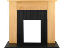 Load image into Gallery viewer, Adam Chessington Fireplace Oak 48&quot;
