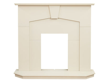 Adam Abbey Fireplace in Stone Effect, 48 Inch