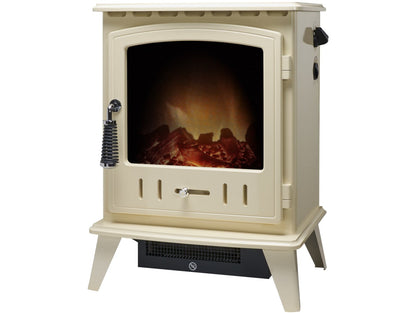 Adam Aviemore Electric Stove Cream Enamel