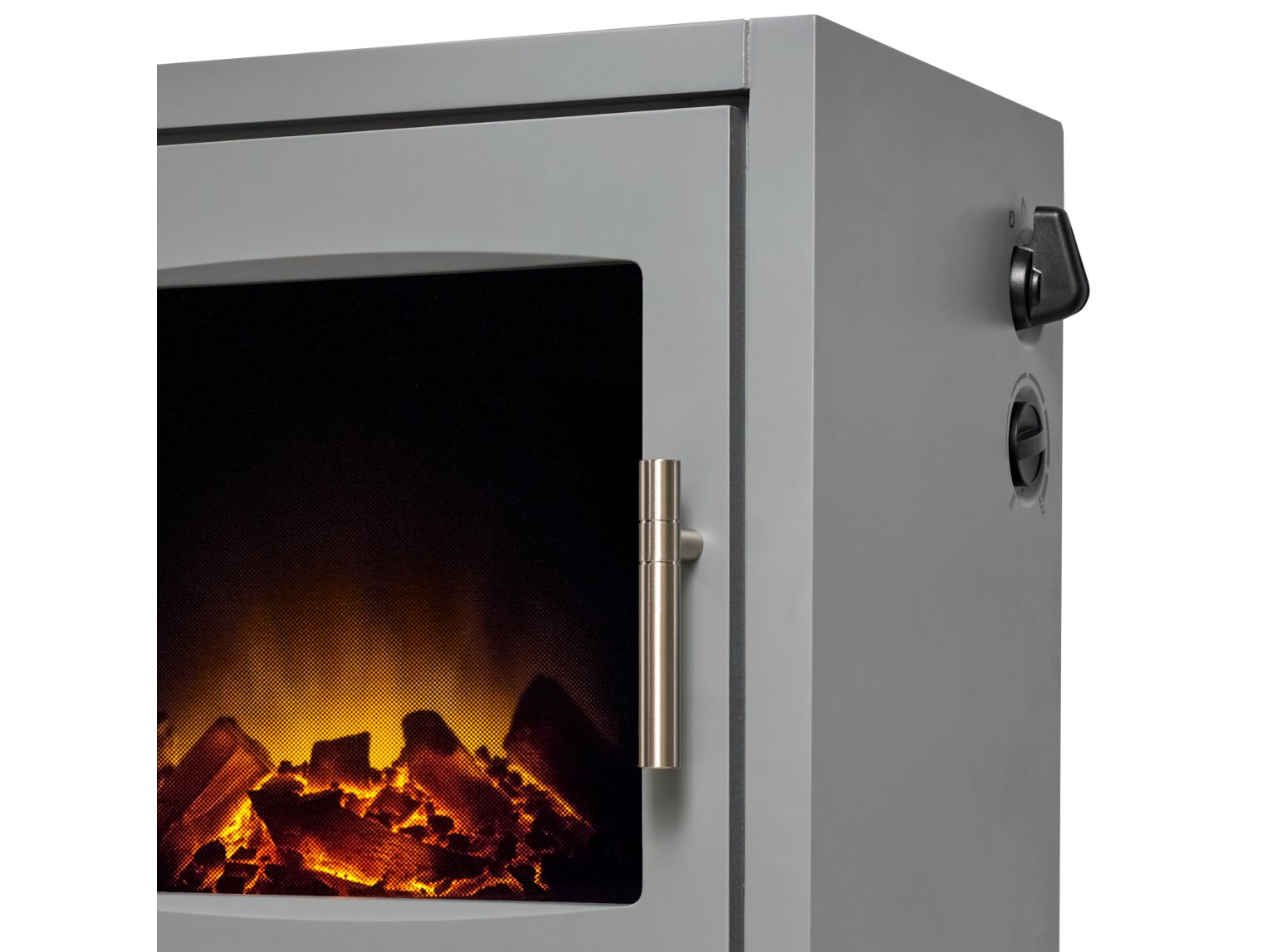 Adam Bergen Electric Stove Grey