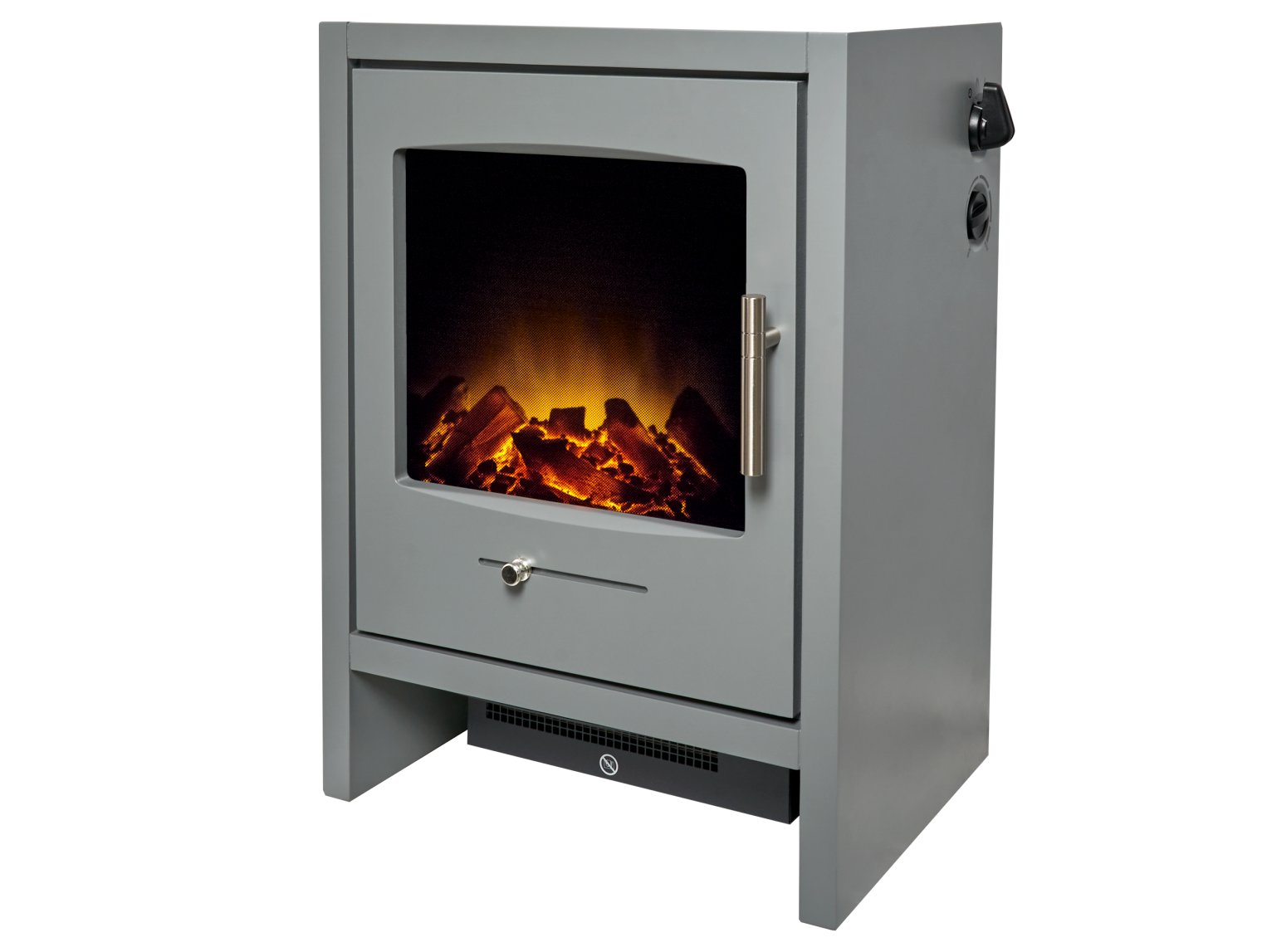 Adam Bergen Electric Stove Grey