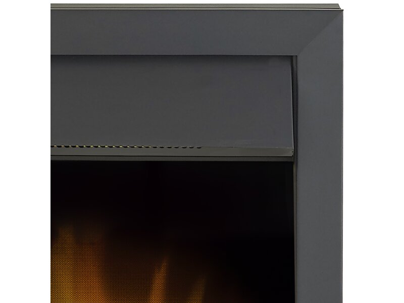 Adam Eclipse Electric Fire Black with Remote Control