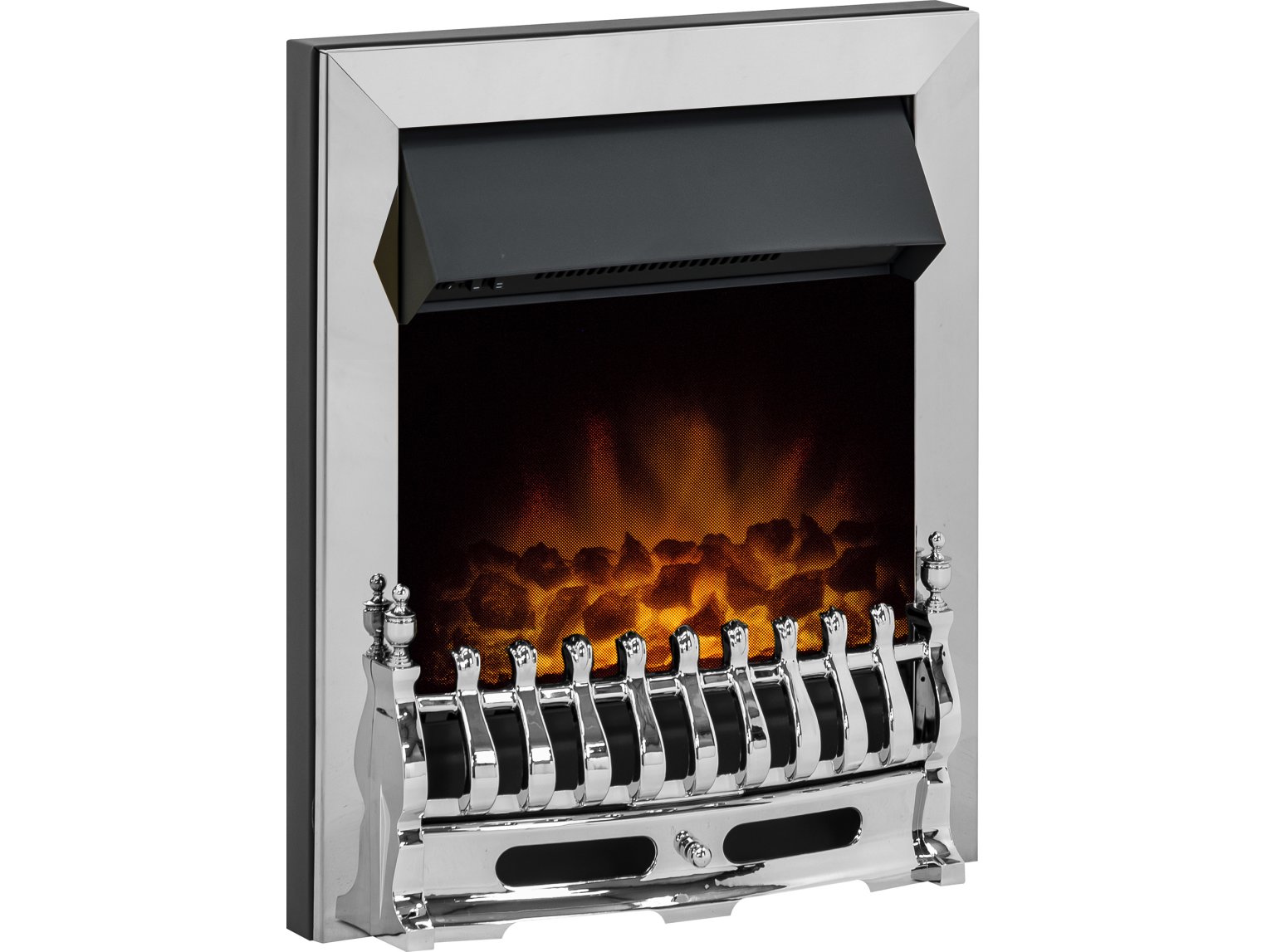 Adam Blenheim Electric Fire Chrome