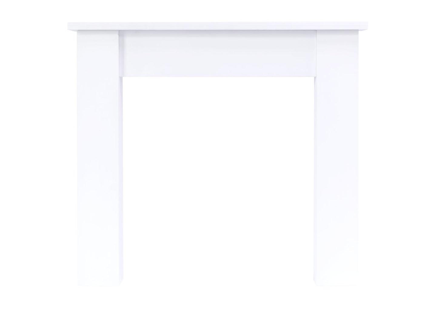 Adam Buxton Mantelpiece in Pure White, 48 Inch