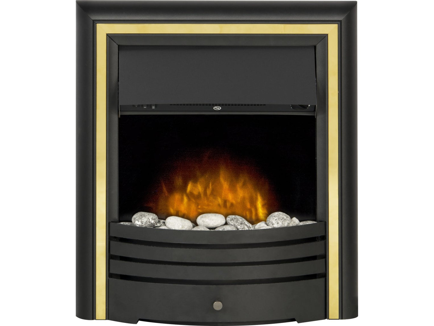 Adam Cambridge 6-in-1 Electric Fire Black