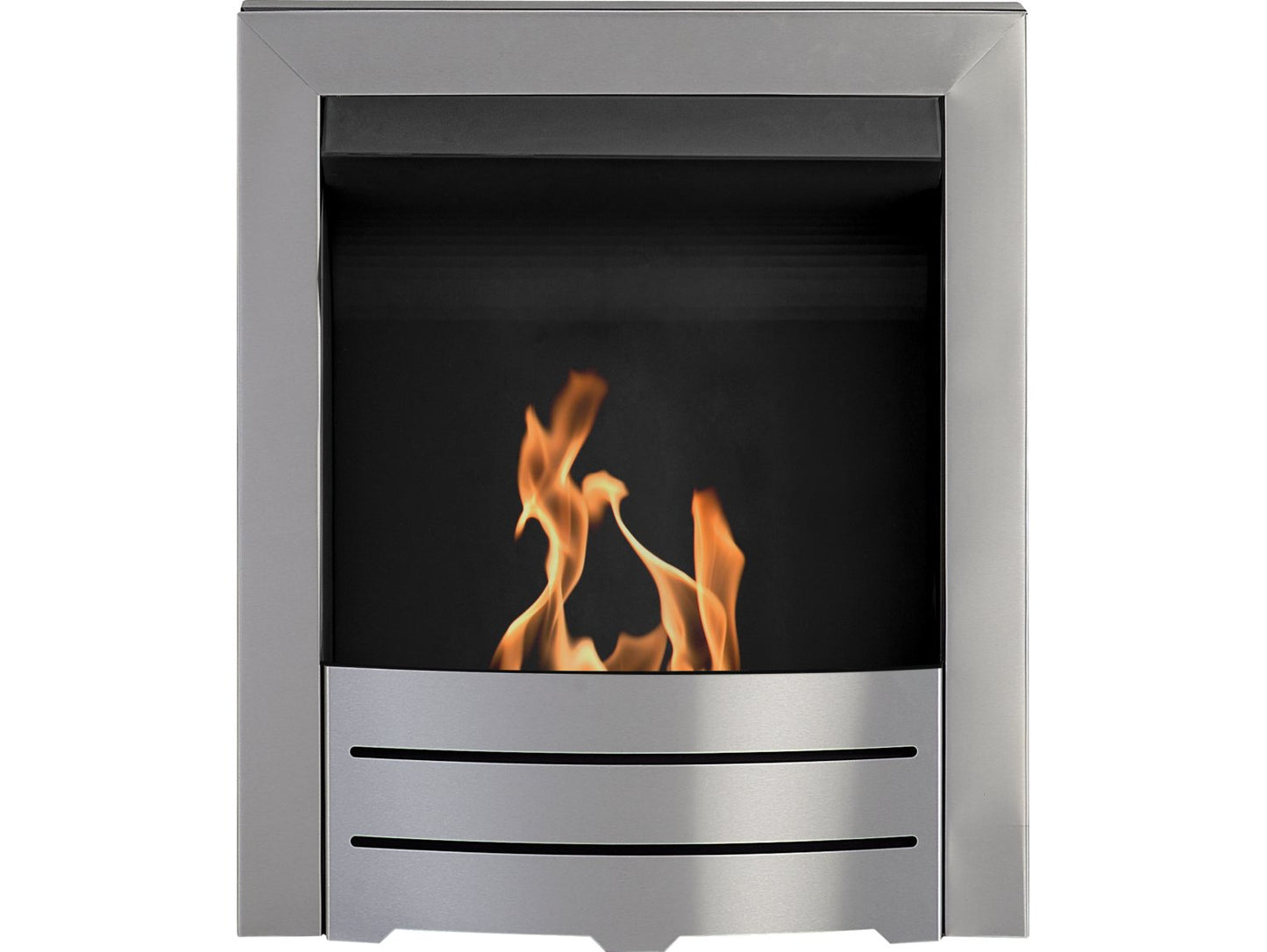 Adam Colorado Bio Ethanol Fire in Brushed Steel