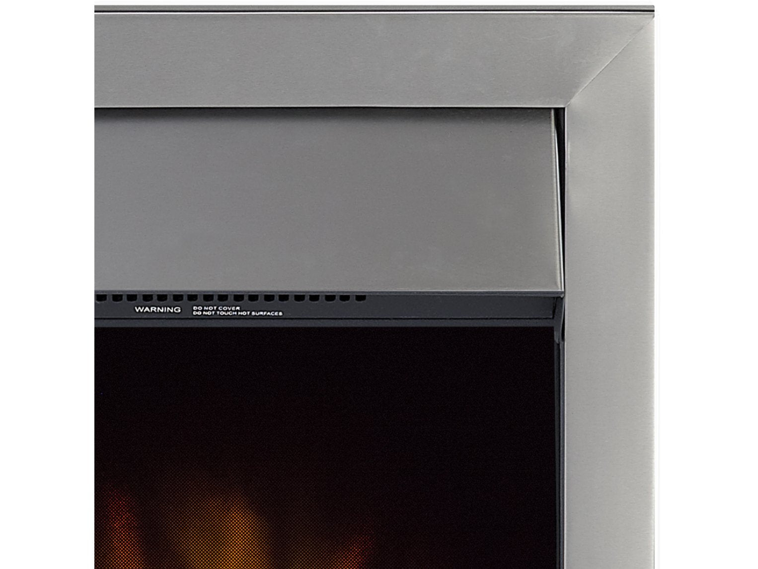Adam Colorado Electric Inset Fire Brushed Steel