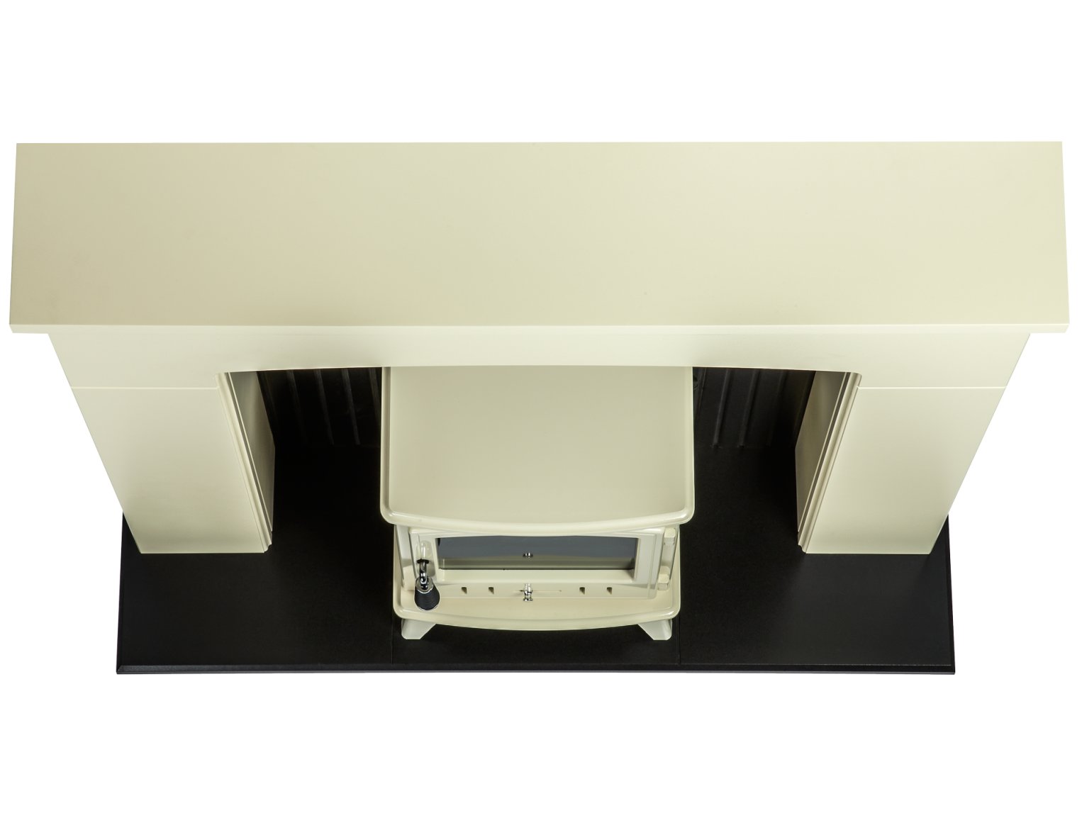 Adam Derwent Stove Suite Cream + Aviemore Electric Stove Cream Enamel, 48"