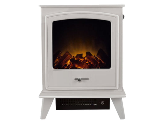 Adam Dorset Electric Stove in Pure White