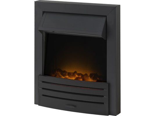 Adam Eclipse Electric Fire Black with Remote Control