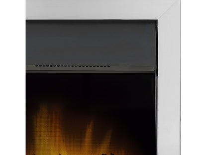 Adam Eclipse Electric Fire Chrome
