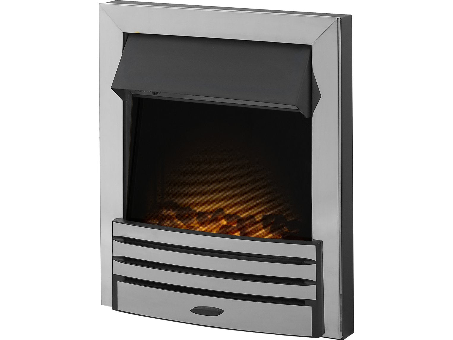 Adam Eclipse Electric Fire Chrome