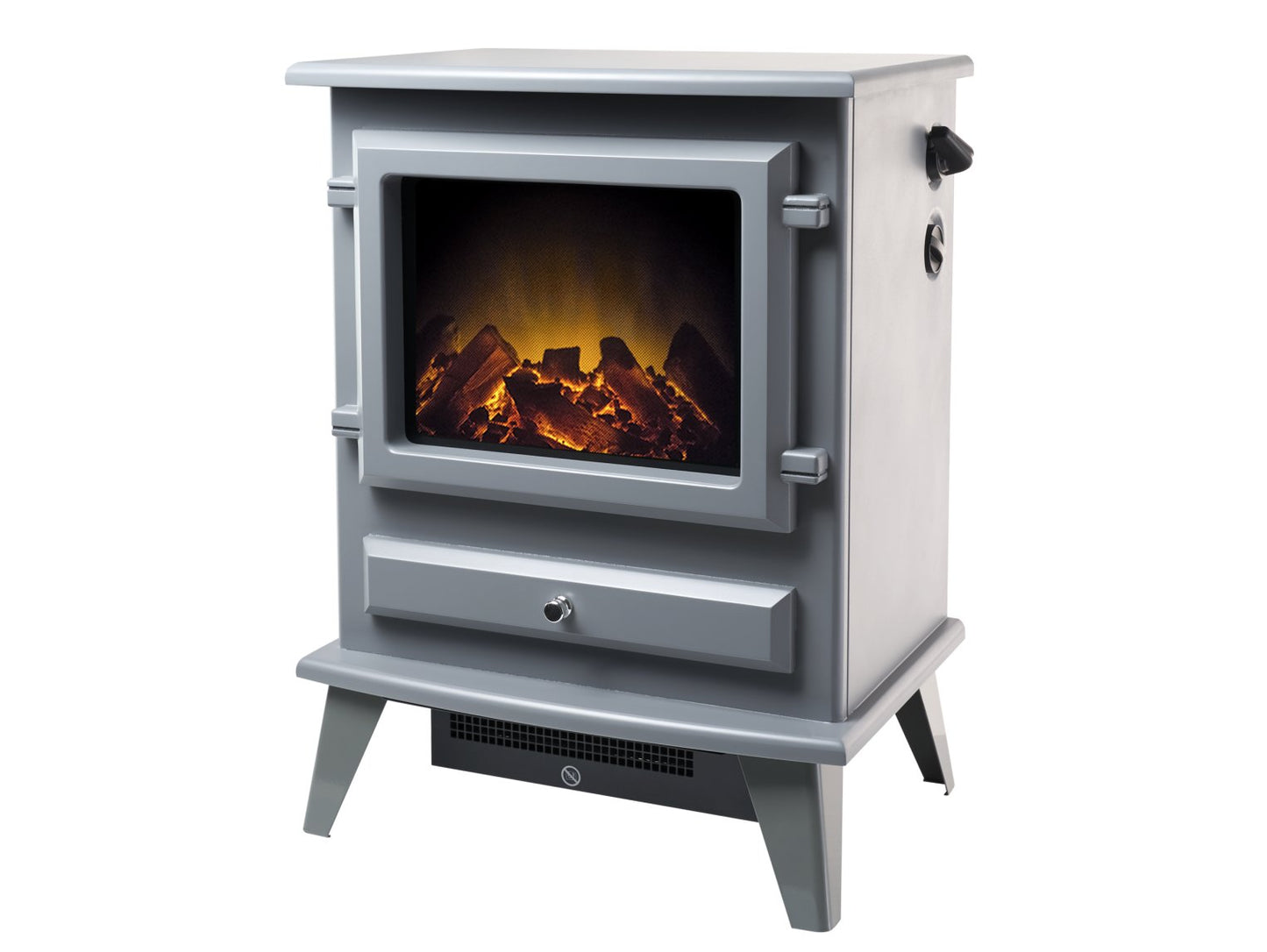 Adam Hudson Electric Stove Grey