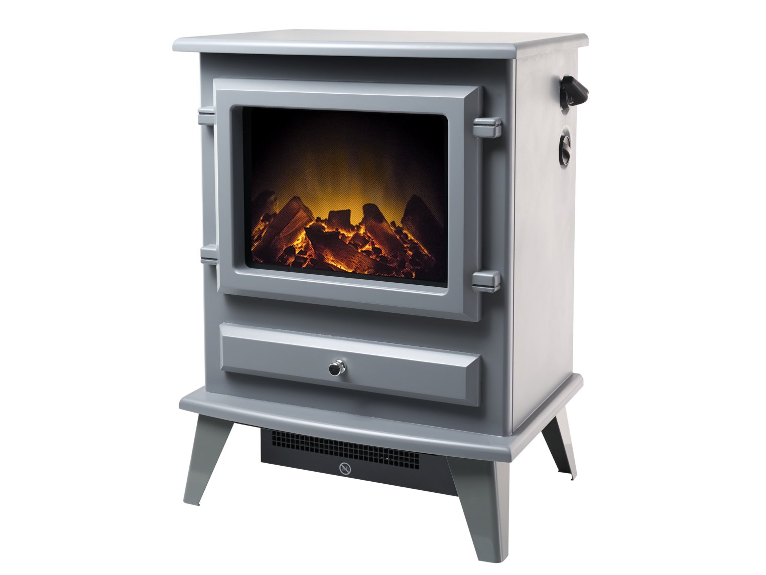 Adam Hudson Electric Stove Grey