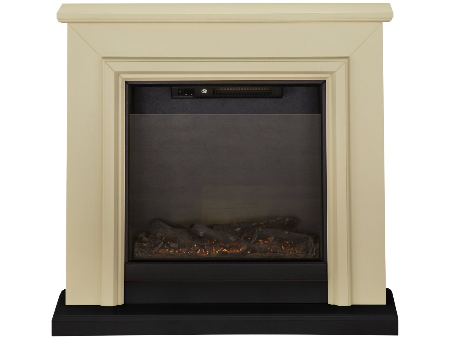 Adam Kensington Fireplace Suite in Stone Effect, 40 Inch
