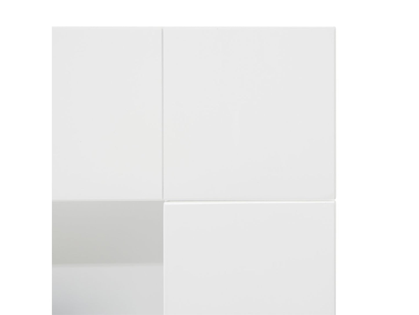 Adam Malmo Fireplace Pure White & Black/Pure White, 39"