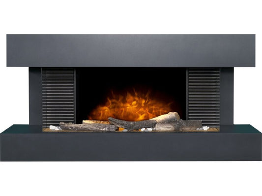 Adam Manola XL Charcoal Grey Wall Mounted Electric Suite, 48 Inch
