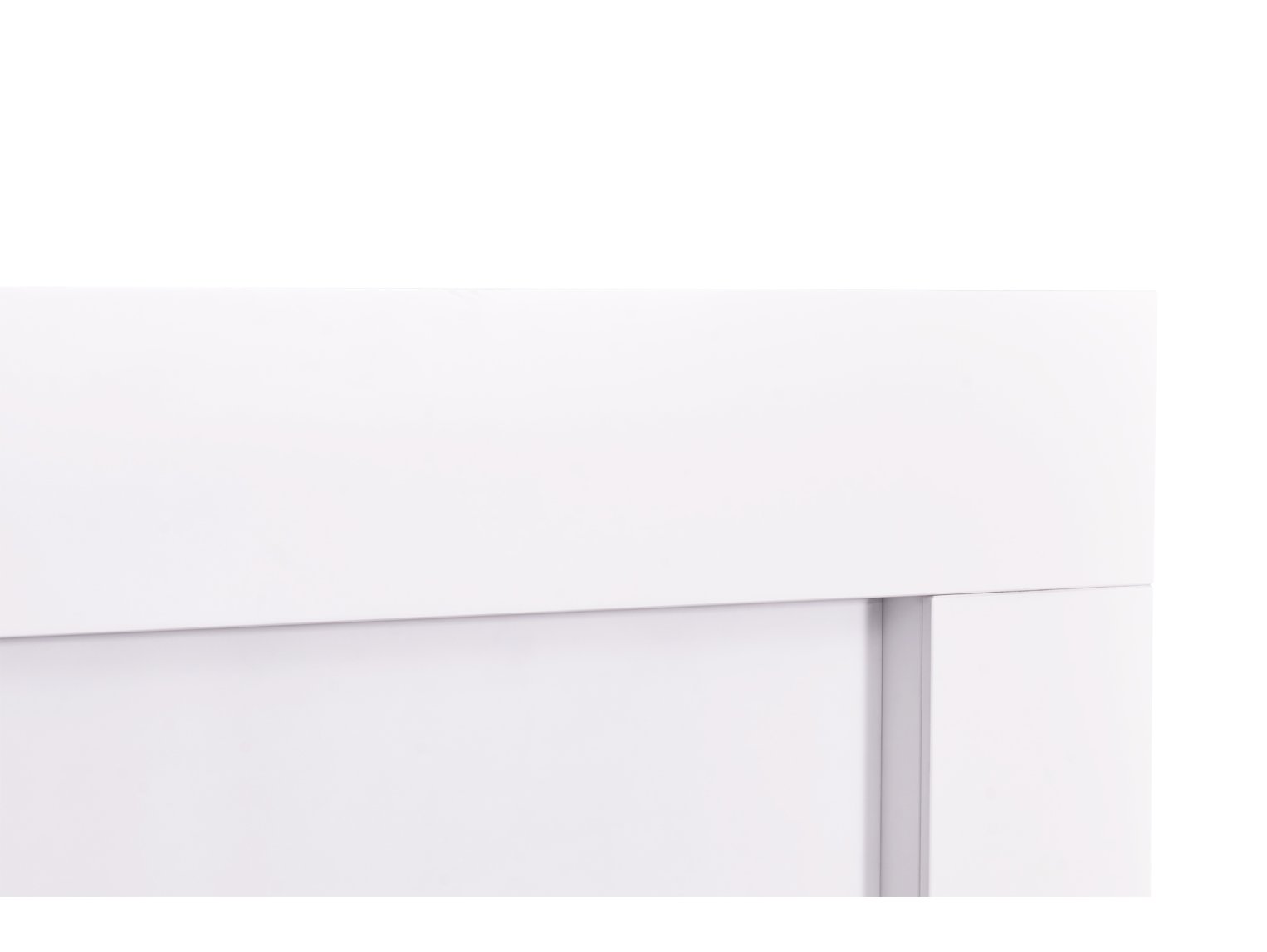 Adam Miami Fireplace Suite Pure White, 48"