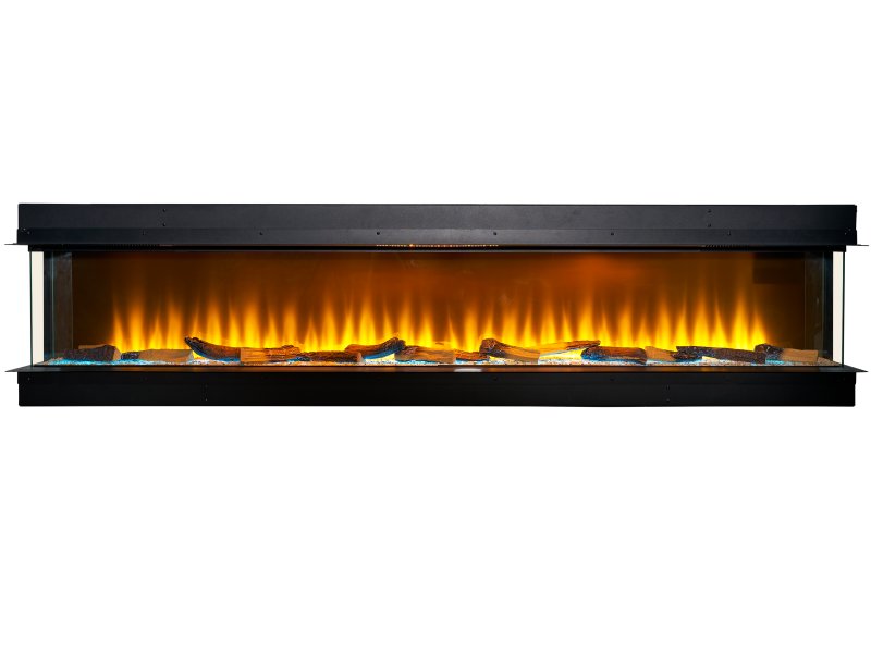 Adam Sahara 2000 Electric Inset Media Wall Panoramic Fire 81 Inch