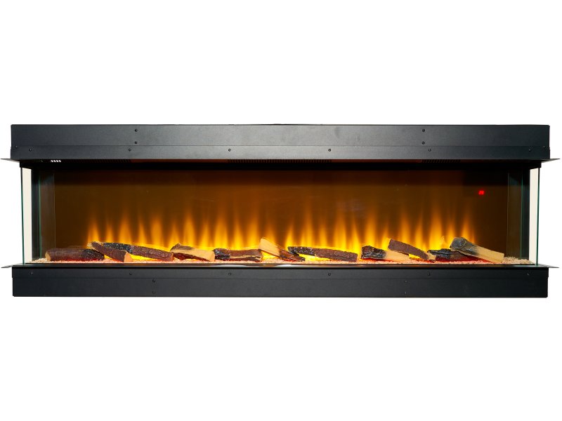 Adam Sahara Electric Inset Media Wall Panoramic Fire 61 Inch 1500mm