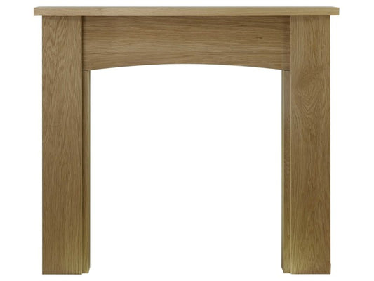 Adam Stanford Mantelpiece in Walnut with Down-lights, 54 Inch