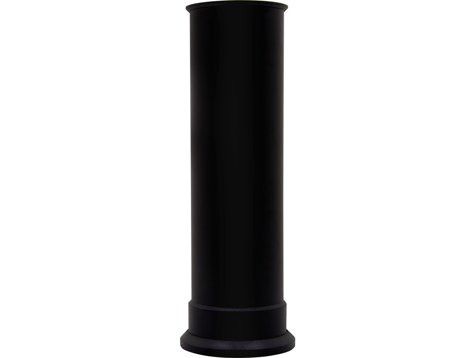 Adam Straight Stove Pipe in Black