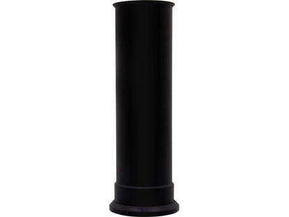 Adam Straight Stove Pipe in Black