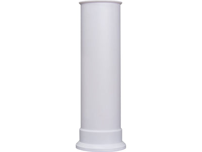 Adam Straight Stove Pipe in White