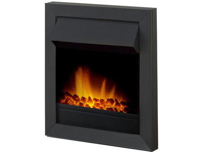 Adam Vancouver Black Electric Fire 