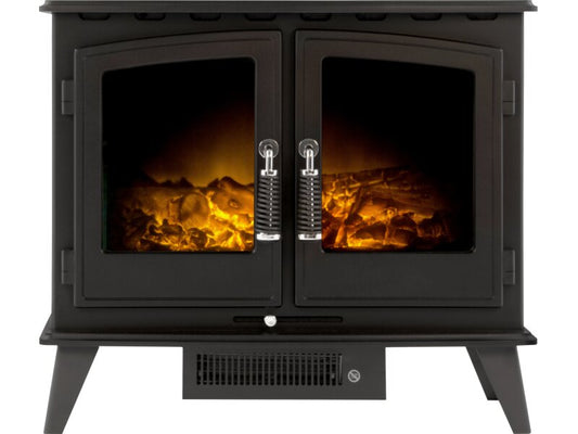 Adam Woodhouse Electric Stove Black