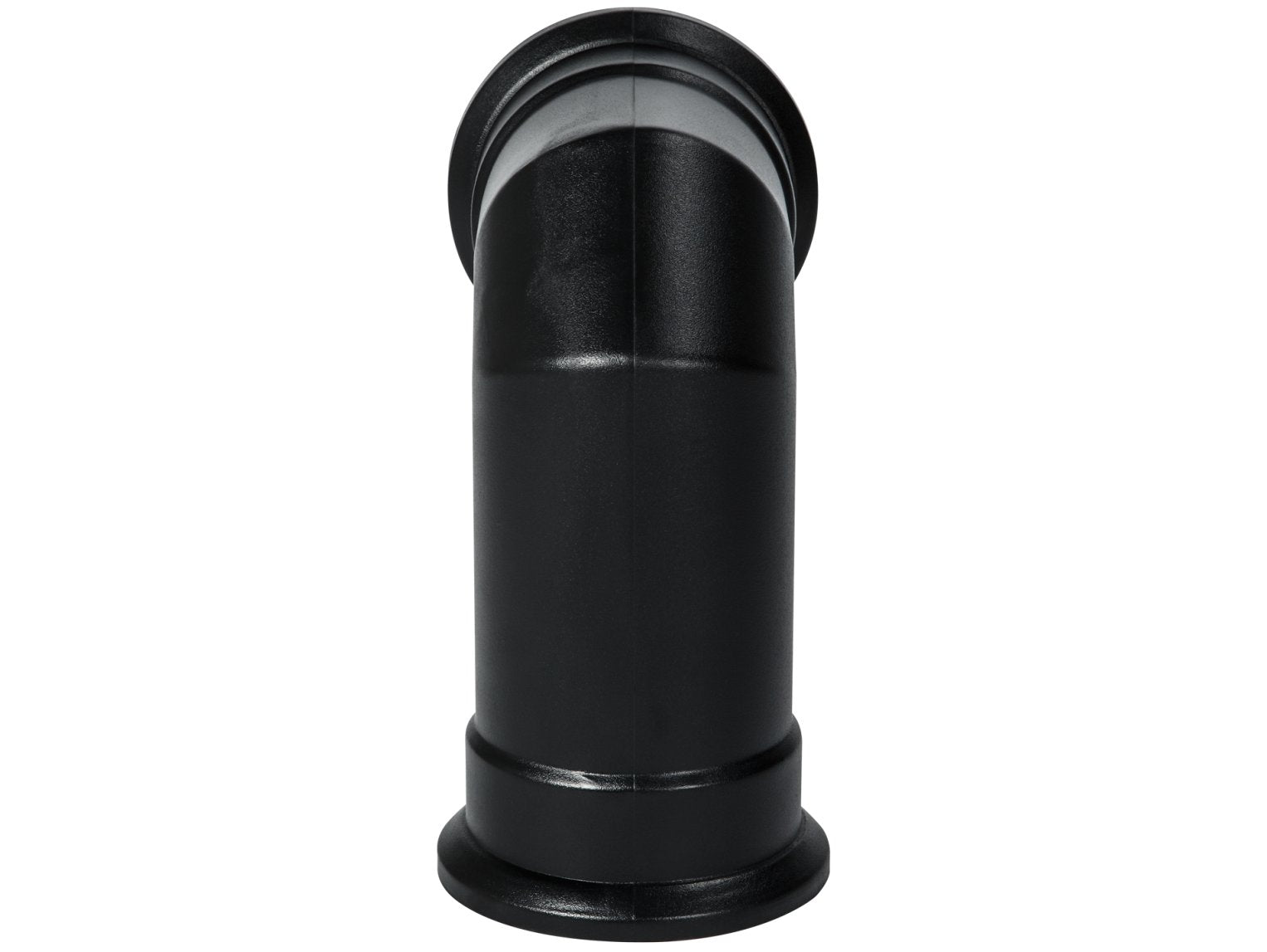 Short Angled Stove Pipe in Black