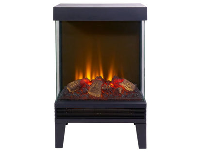 Sureflame ES-9328 3-Sided Electric Stove in Black