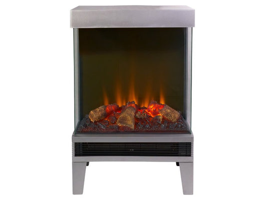 Sureflame ES-9329 3-Sided Electric Stove Grey