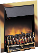 Load image into Gallery viewer, Dimplex Wynford Brass Optiflame Inset Electric 2kW Fire
