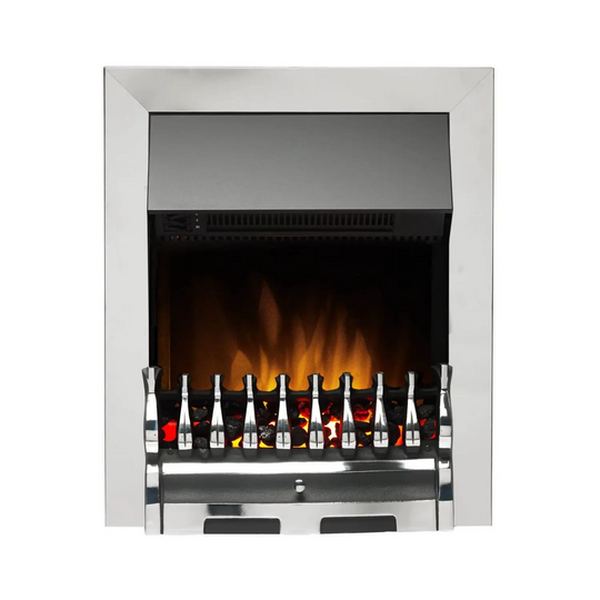 Dimplex Wynford Optiflame Chrome Inset Electric 2kW Fire
