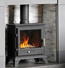 Load image into Gallery viewer, Gallery Classic 8 ECO Black Stove Wood Burning Multifuel Ecodesign Stove 8kW
