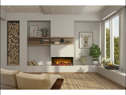 Acantha Aspire 75 Panoramic Media Wall Electric fire