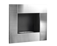 Load image into Gallery viewer, The Galaxy Wall Mounted Bio Ethanol Fire in Stainless Steel, 31 Inch
